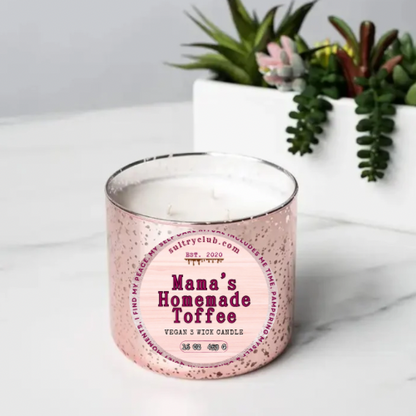 Mama's Homemade Toffee Vegan Candle