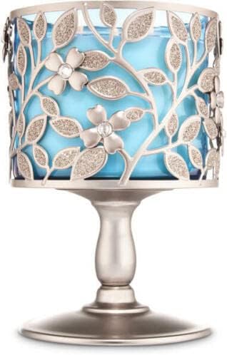 Dogwood Pedestal 3-Wick Candle Holder