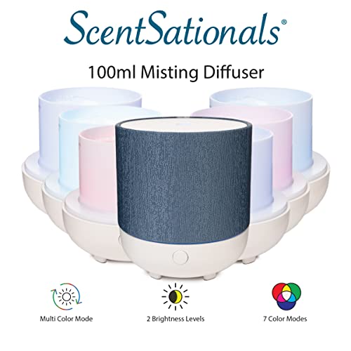 Scentsationals Eclectic Oil Diffuser - Scented Essential Oils - Classic Aromatherapy Aroma User - Electric Fragrance Home Air Freshener Gift (Moon Dream)