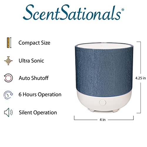 Scentsationals Eclectic Oil Diffuser - Scented Essential Oils - Classic Aromatherapy Aroma User - Electric Fragrance Home Air Freshener Gift (Moon Dream)