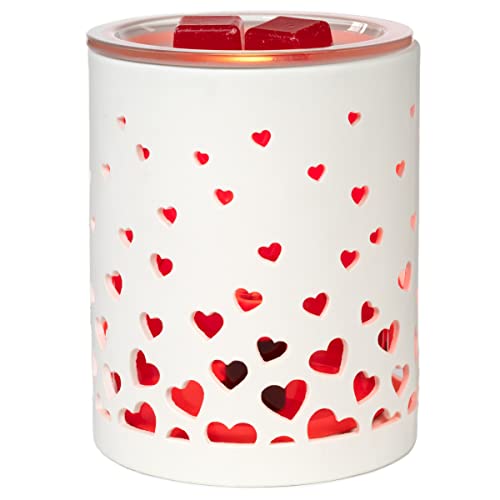 Scentsationals Romance Collection - Scented Wax Warmer - Romantic Wax Cube Melter & Burner - Electric Romance Fragrance Home Air Freshener Gift (Love Bunnies)