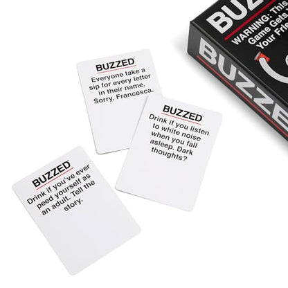 Buzzed Expansion Pack #1 - The Drinking Game That Will Get You & Your Friends Tipsy - Pool Party Games, Summer Party Games