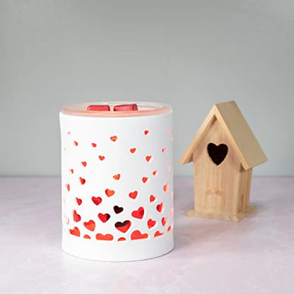 Scentsationals Romance Collection - Scented Wax Warmer - Romantic Wax Cube Melter & Burner - Electric Romance Fragrance Home Air Freshener Gift (Love Bunnies)