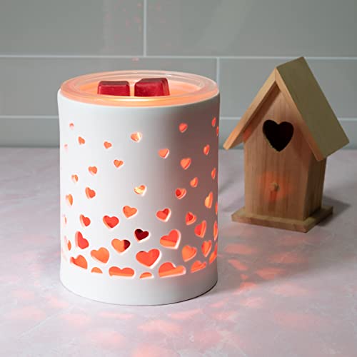 Scentsationals Romance Collection - Scented Wax Warmer - Romantic Wax Cube Melter & Burner - Electric Romance Fragrance Home Air Freshener Gift (Love Bunnies)