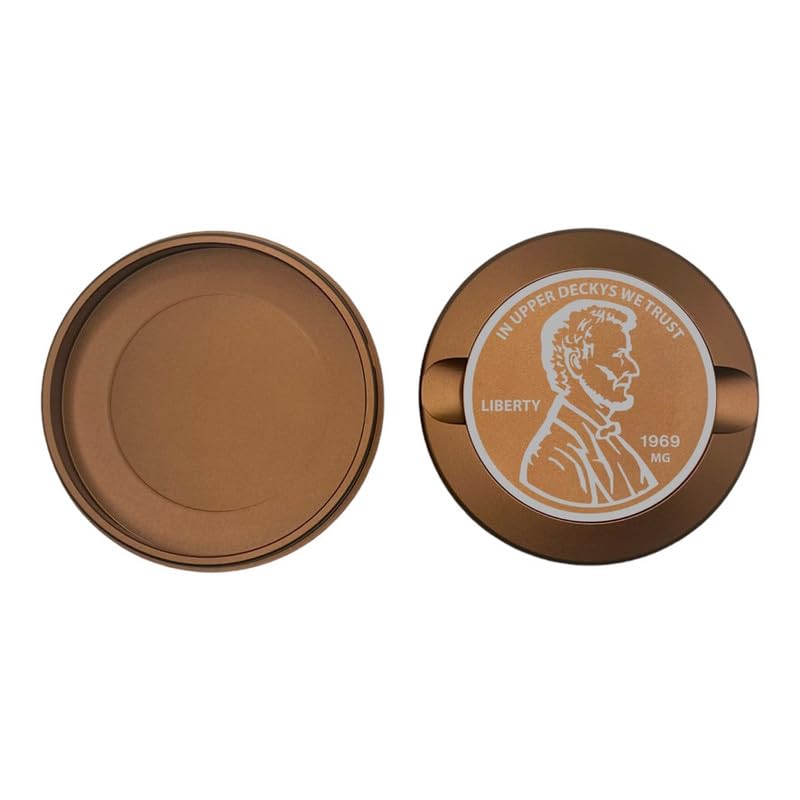 Edition 015: Liberty Metal Snus Can, Metal Container for Zyn, ON, Velo, or Lucy Pouches, Custom Snus Container, Tobacco Can, Dip Can, Gift, Nicotine Pouch Tin, Gift for Him (Copper)