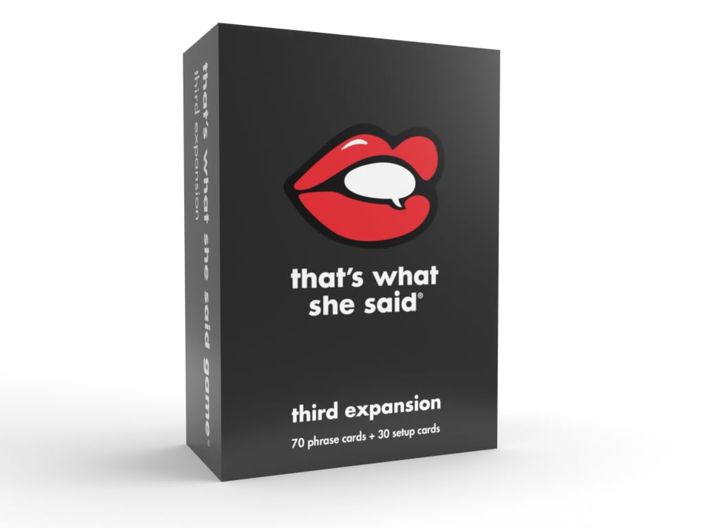 That's What She Said Game - The Hilariously Twisted Party Game | Ages 17+ Rated Game