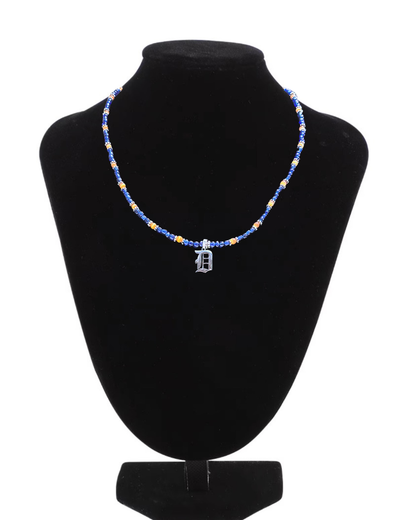 Detroit Tigers D Logo Necklace