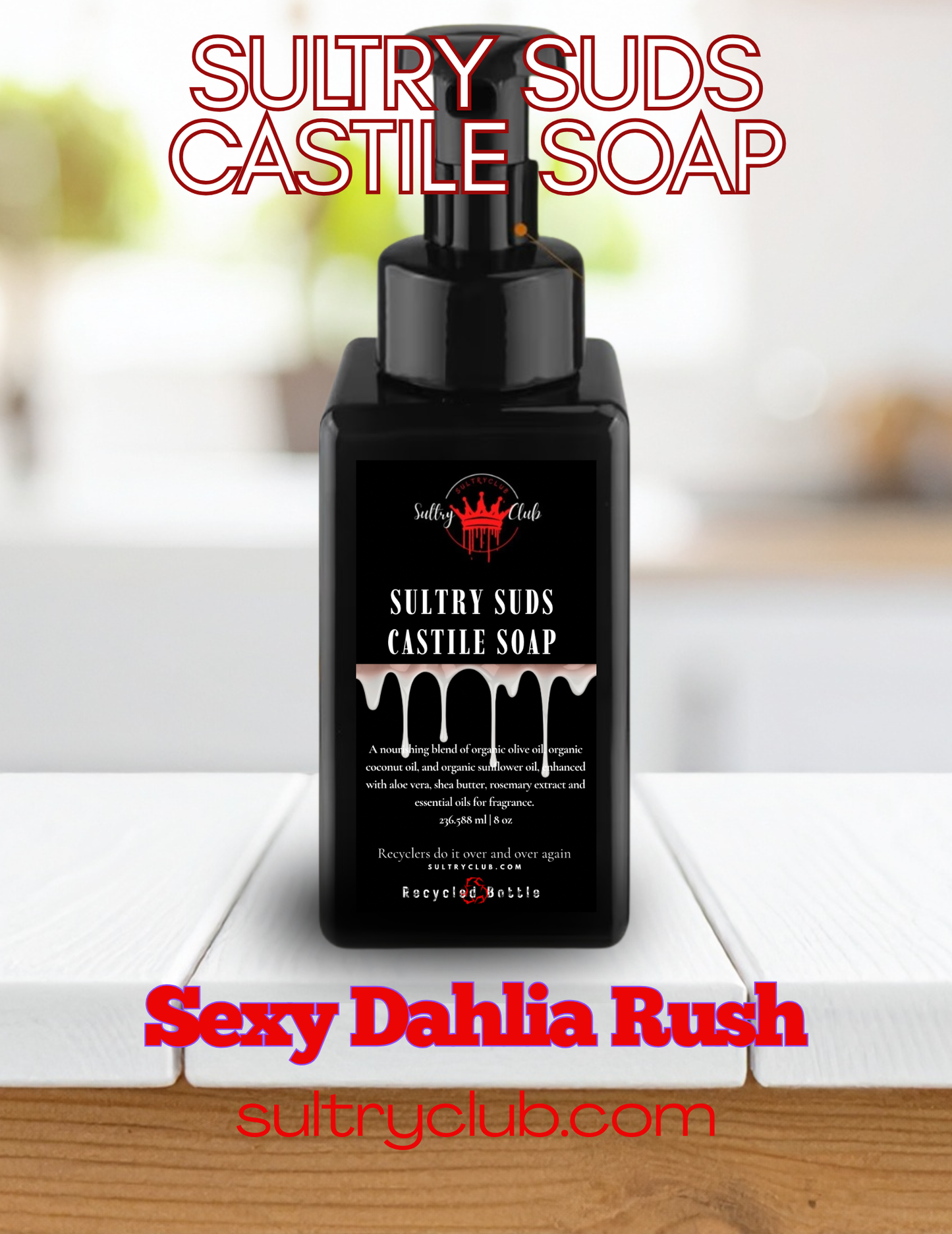 Sultry Suds™ Foaming Soap (Sexy Dahlia Rush Type)