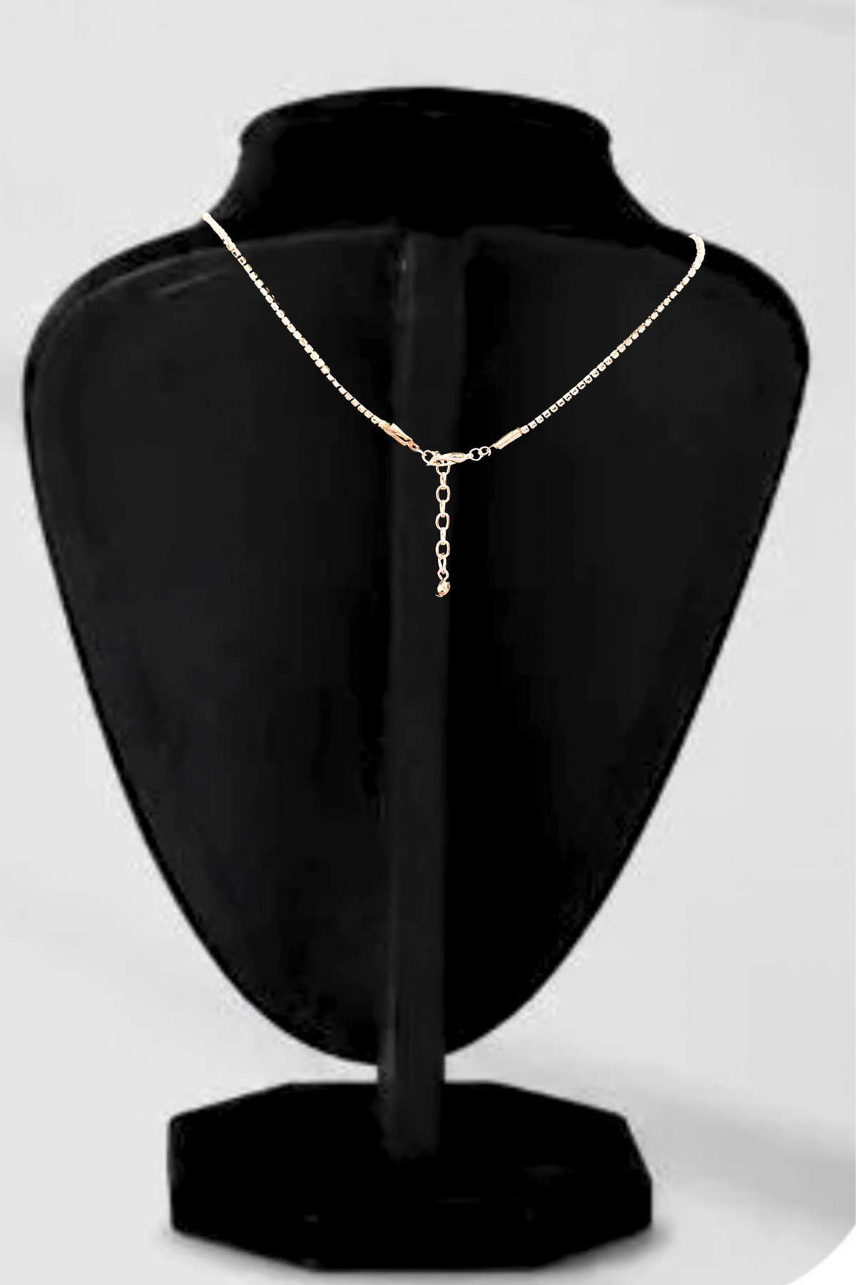 Ornate Pendant Rhinestone Necklace