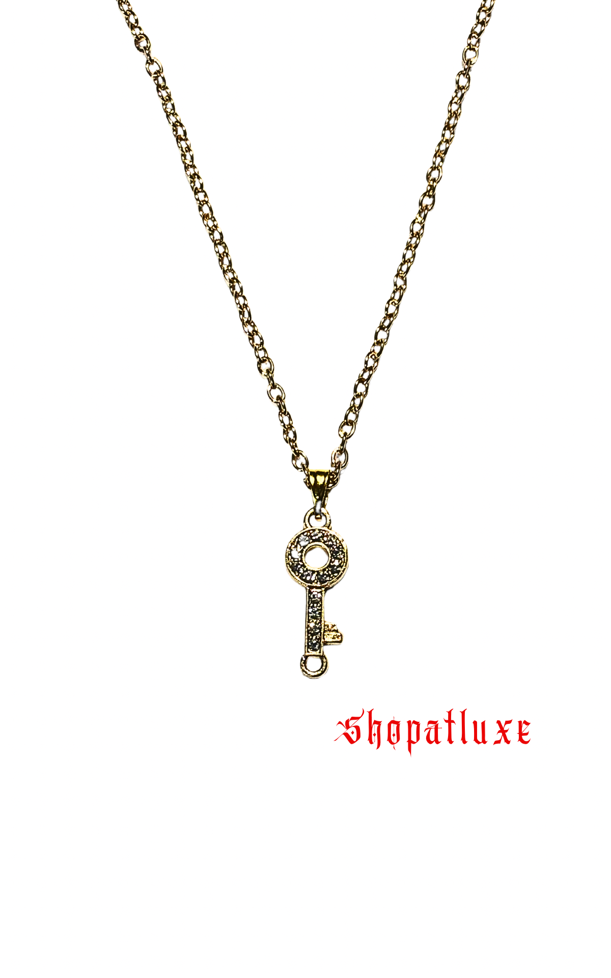 The Key To My Heart Charm Necklace