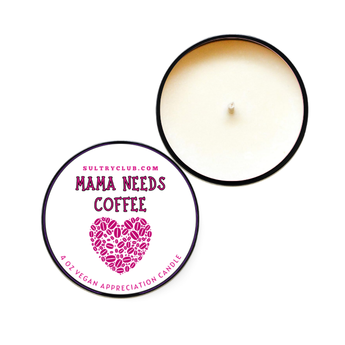 Mama Needs Coffeel Gift Candle