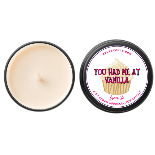 You Had Me At Vanilla Gift Candle