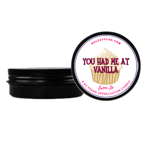 You Had Me At Vanilla Gift Candle