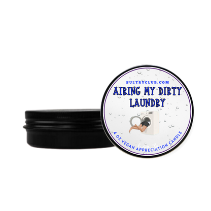 Airing My Dirty Laundry (Fresh Linen) Gift Candle