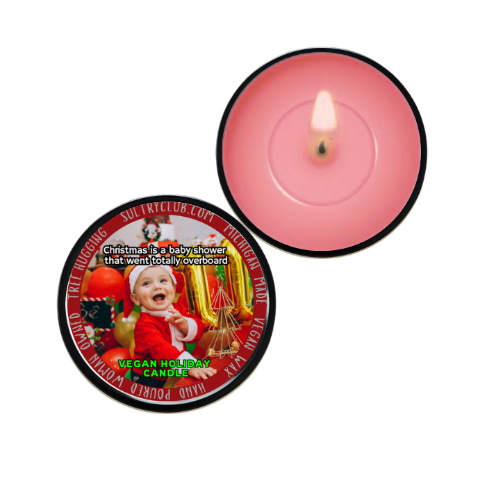 Funny Christmas Gift Candle