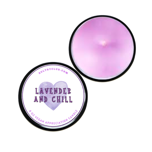 Lavender And Chill Gift Candle