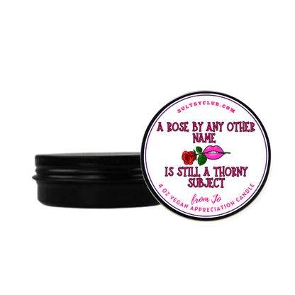 Rose Scented Fragrant Gift Candle