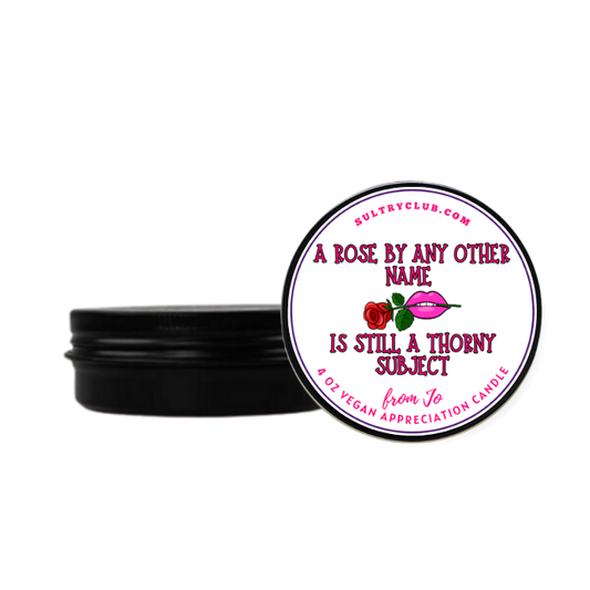 Rose Scented Fragrant Gift Candle