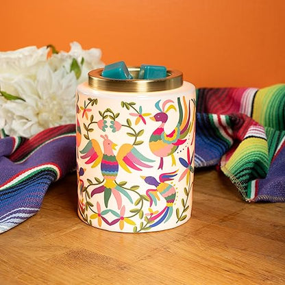 Scentsationals Day of The Dead Collection - Scented Wax Cube Warmer - Wax Fragrance Melter - Skull Wickless Electronic Home Air Freshener Gift (Dia de Los Muertos)