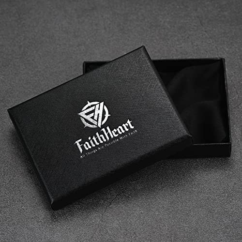 FaithHeart Raven Stud Earrings for Women Men, Stainless Steel Punk Gothic Norse Viking Crow Ear Studs with Delicate Gift Packaging