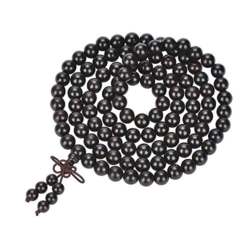 Mala Beads Bracelet 108 8mm Prayer Meditation Sandalwood Elastic…