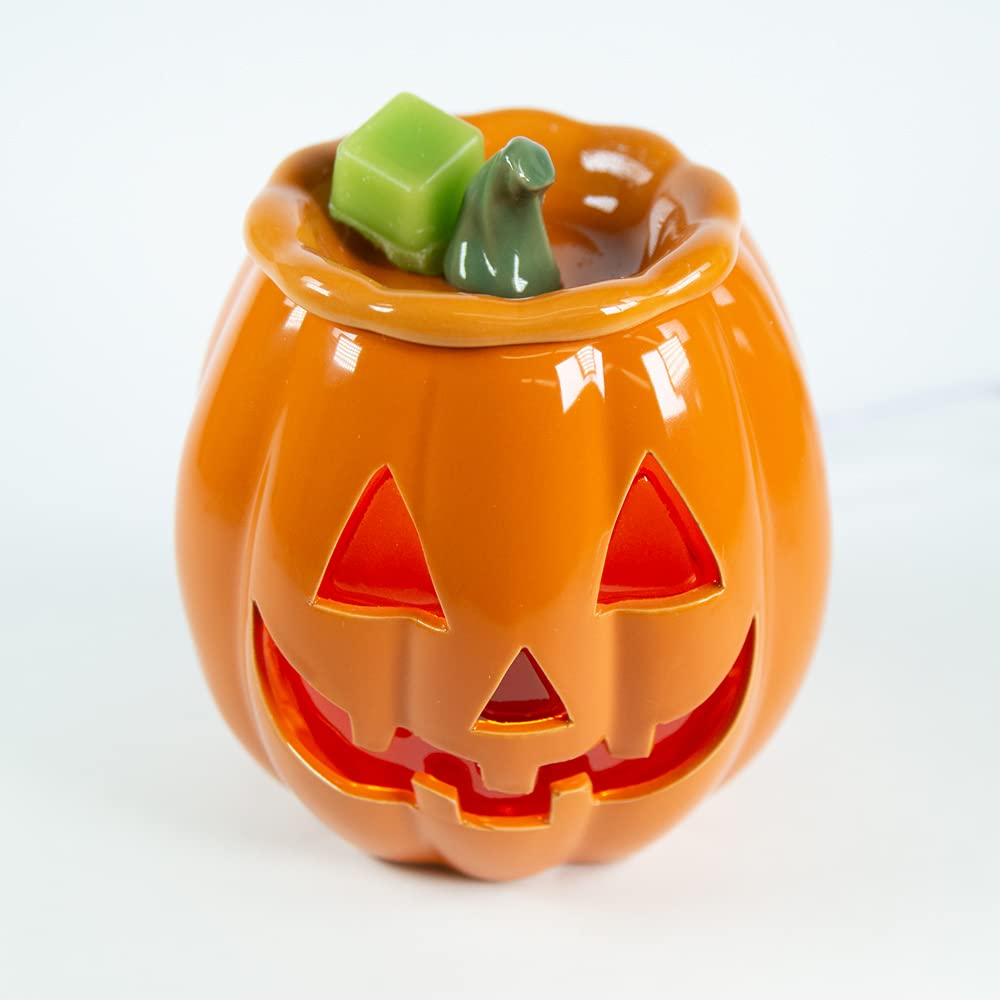 Scentsationals Halloween Collection - Scented Wax Warmer - Spooky Season Wax Cube Melter & Burner - Electric Autumn Fragrance Home Air Freshener Gift (Apothecary)