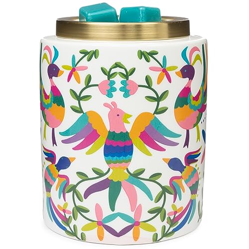 Scentsationals Day of The Dead Collection - Scented Wax Cube Warmer - Wax Fragrance Melter - Skull Wickless Electronic Home Air Freshener Gift (Dia de Los Muertos)