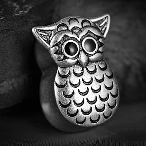 2PCS Owl Saddle Ear Gauges Tunnels Opening Ear Plugs Expander Earrings Stretcher Fashion Body Piercing Jewelry 0g-1"(8mm-25mm)