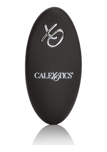 CalExotics Silicone Remote Panty Pleaser Vibrator – Waterproof Adult Sex Toys for Couples – 12 Vibe Function Massager, Black, 1 Count