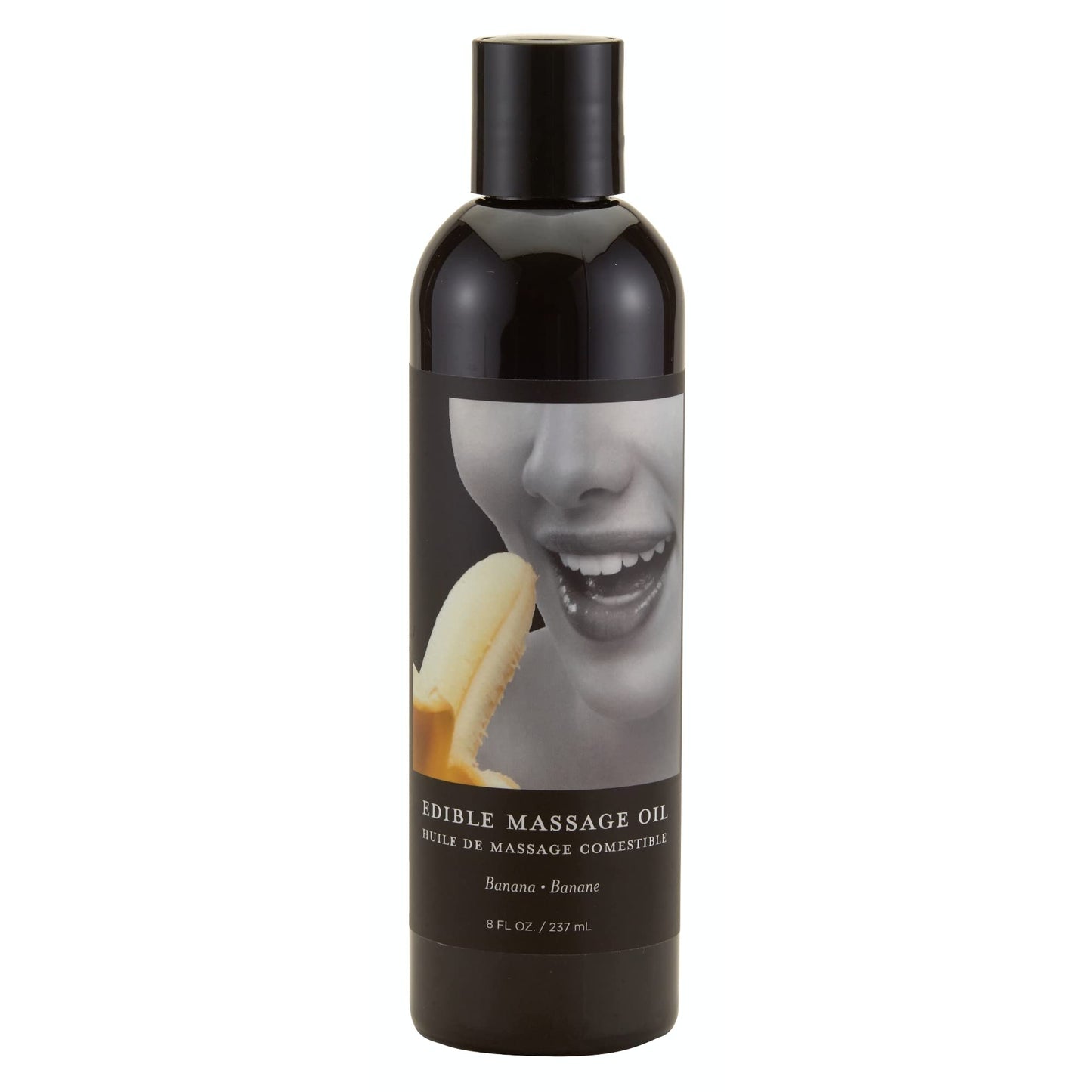 Earthly Body Edible Massage Oil - Hemp Seed, Almond, Grapeseed, Apricot & Vitamin E Oil - Vegan & Cruelty Free