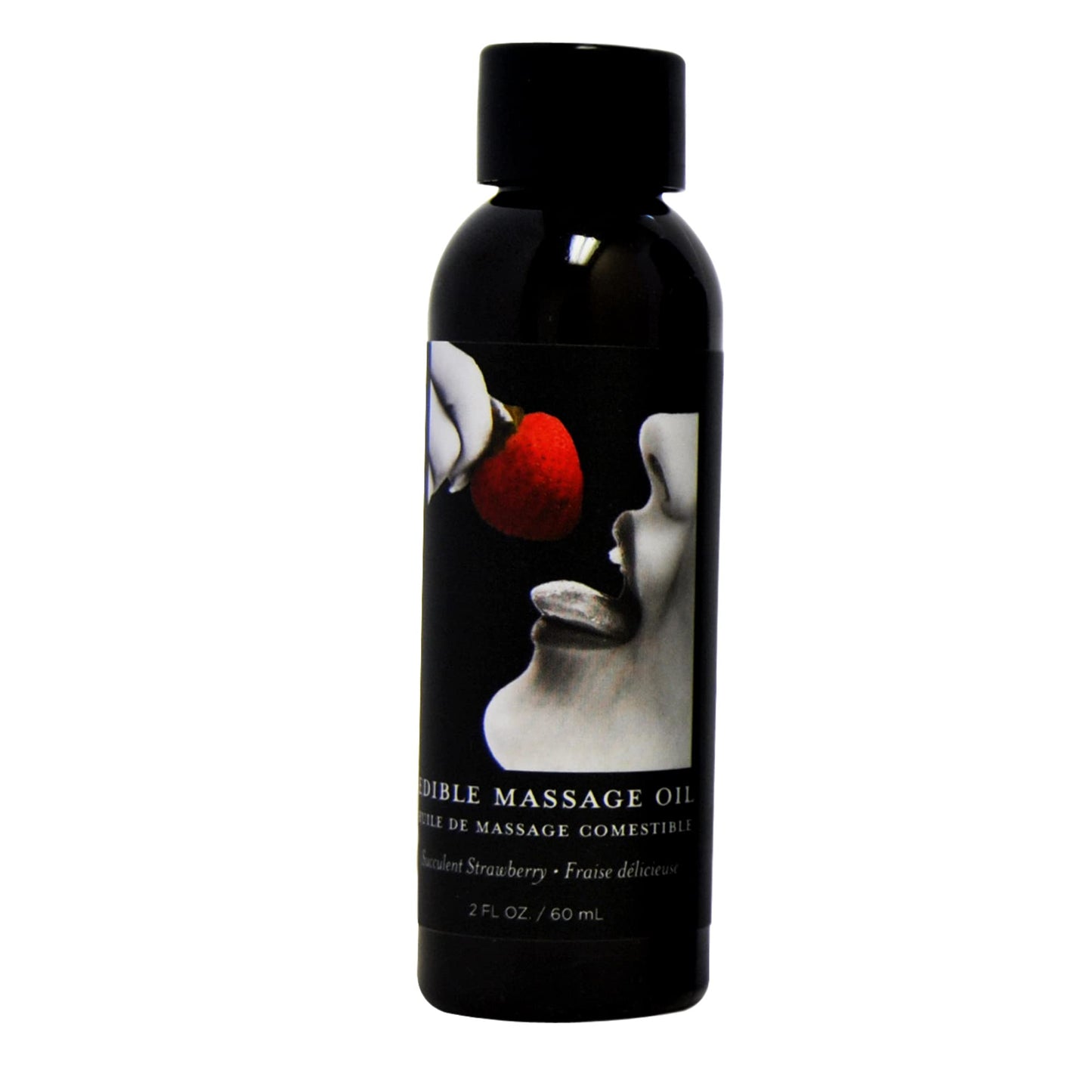 Earthly Body Edible Massage Oil - Hemp Seed, Almond, Grapeseed, Apricot & Vitamin E Oil - Vegan & Cruelty Free