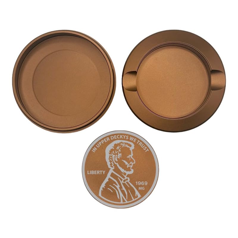 Edition 015: Liberty Metal Snus Can, Metal Container for Zyn, ON, Velo, or Lucy Pouches, Custom Snus Container, Tobacco Can, Dip Can, Gift, Nicotine Pouch Tin, Gift for Him (Copper)