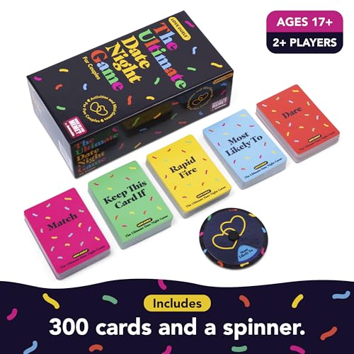 Let's Get Deep by Relatable, A Question Card Game for Couples, Great for Date Night Ideas, Couples Gifts, Wedding Gifts, and Long Distance Relationship Gifts, Includes 300 Cards to Build Up Intimacy