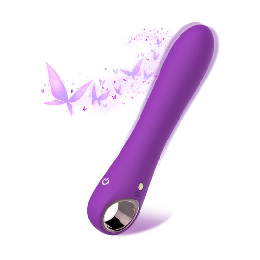 G Spot Bullet Vibrators for Women, Tuitionua Rose Vibrator with 10 Vibrations, Silicone Dildo Clitoris Vagina Anal Vibrating Machine, Adult Female Sex Toys(Purple)