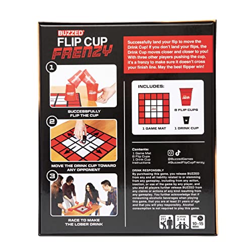 Buzzed Expansion Pack #1 - The Drinking Game That Will Get You & Your Friends Tipsy - Pool Party Games, Summer Party Games