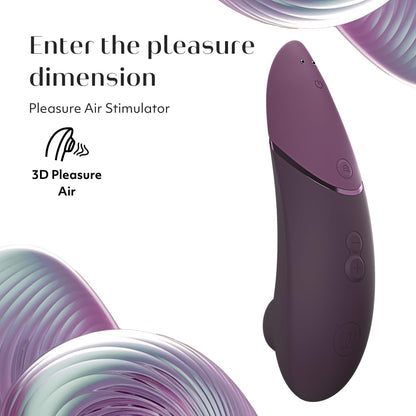 Womanizer Next 3D Pleasure Air Clitoral Sucker Sex Toy Stimulator | Suction Vibrator for Women and Couples Vibrating Adult Sex Toys with 14 Intensity Levels Waterproof Clit Sucker | Black