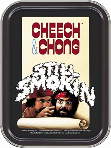 Stash Tins - Cheech & Chong - Still Smokin Storage Container 4.37" L x 3.5" W x 1" H