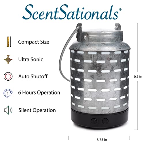 Scentsationals Eclectic Oil Diffuser - Scented Essential Oils - Classic Aromatherapy Aroma User - Electric Fragrance Home Air Freshener Gift (Moon Dream)