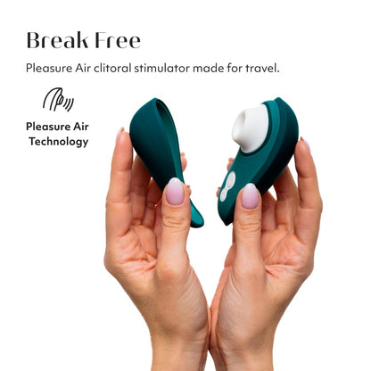 Womanizer Liberty 2 Pleasure Air Clit Sucker | Clitoral Stimulator | Sucking Vibrator for Women & Couples | Clitoris Suction Sexual Pleasure Device | Adult Sex Toys for Woman | Use Lube | Purple