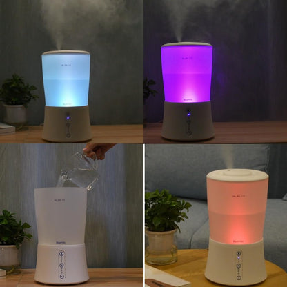 BlueHills Premium 2000 ML XL Essential Oil Diffuser Aromatherapy Humidifier for Large Room Home 40 Hour Run Huge Coverage Area 2 Liter Extra Large Capacity Diffuser Dark Wood Grain (E003)
