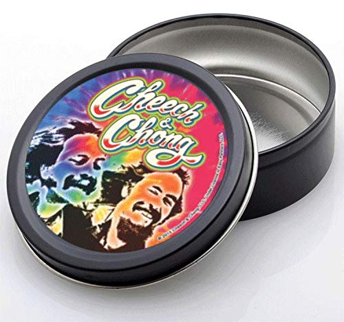 Stash Tins - Cheech & Chong - Psychedelic 3.5" Round Storage Container