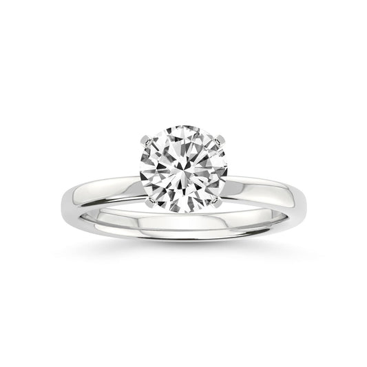 FRIENDLY DIAMONDS 1 Carat - 5 Carat | IGI Certified Lab Grown Diamond Engagement Ring | 14K Or 18K in White, Yellow Or Rose Gold | Four-Prong Solitaire Diamond Engagement Ring | FG-VS1-VS2 Quality