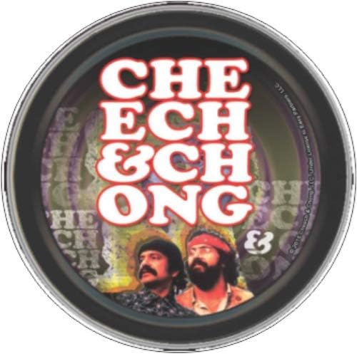 Stash Tins - Cheech & Chong - Retro 3.5" Round Storage Container