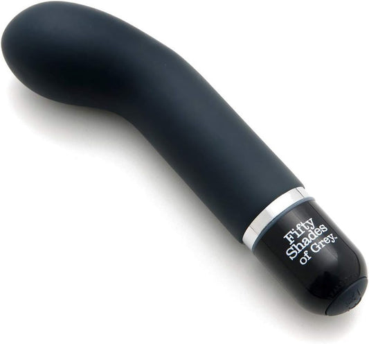 Fifty Shades of Grey Insatiable Desire Black Mini G Spot Vibrator - Waterproof - Petite Size