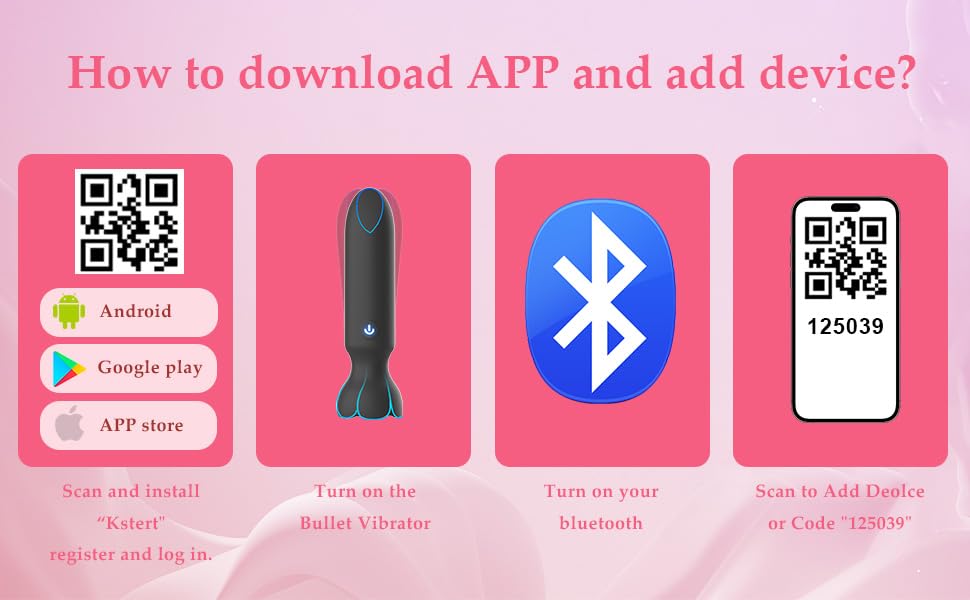 Mini Bullet Vibrator Adult Toys - Vibrators App Controlled Female Sex Toys with 9 Vibration Modes, Lipstick G Spot Dildo Clitoral Vibrator, Long Distance Discreet Vibrator for Women & Couples (Black)