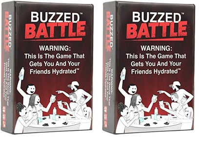 Buzzed Battle - The Hilarious Team Party Game That Will Get You & Your Friends Hydrated, Pool Party Games, Summer Party Games