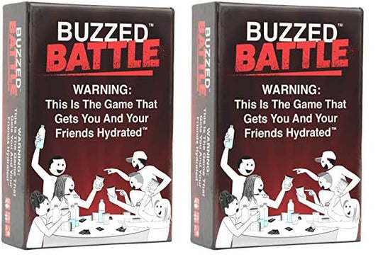 Buzzed Battle - The Hilarious Team Party Game That Will Get You & Your Friends Hydrated, Pool Party Games, Summer Party Games