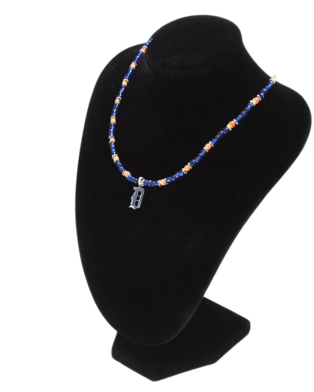 Detroit Tigers D Logo Necklace