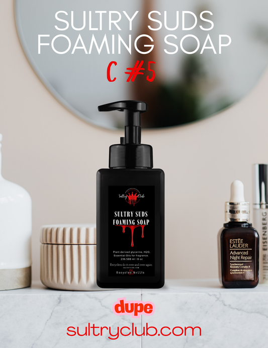 Sultry Suds™ Vegan Foaming Soap (C #5 type)