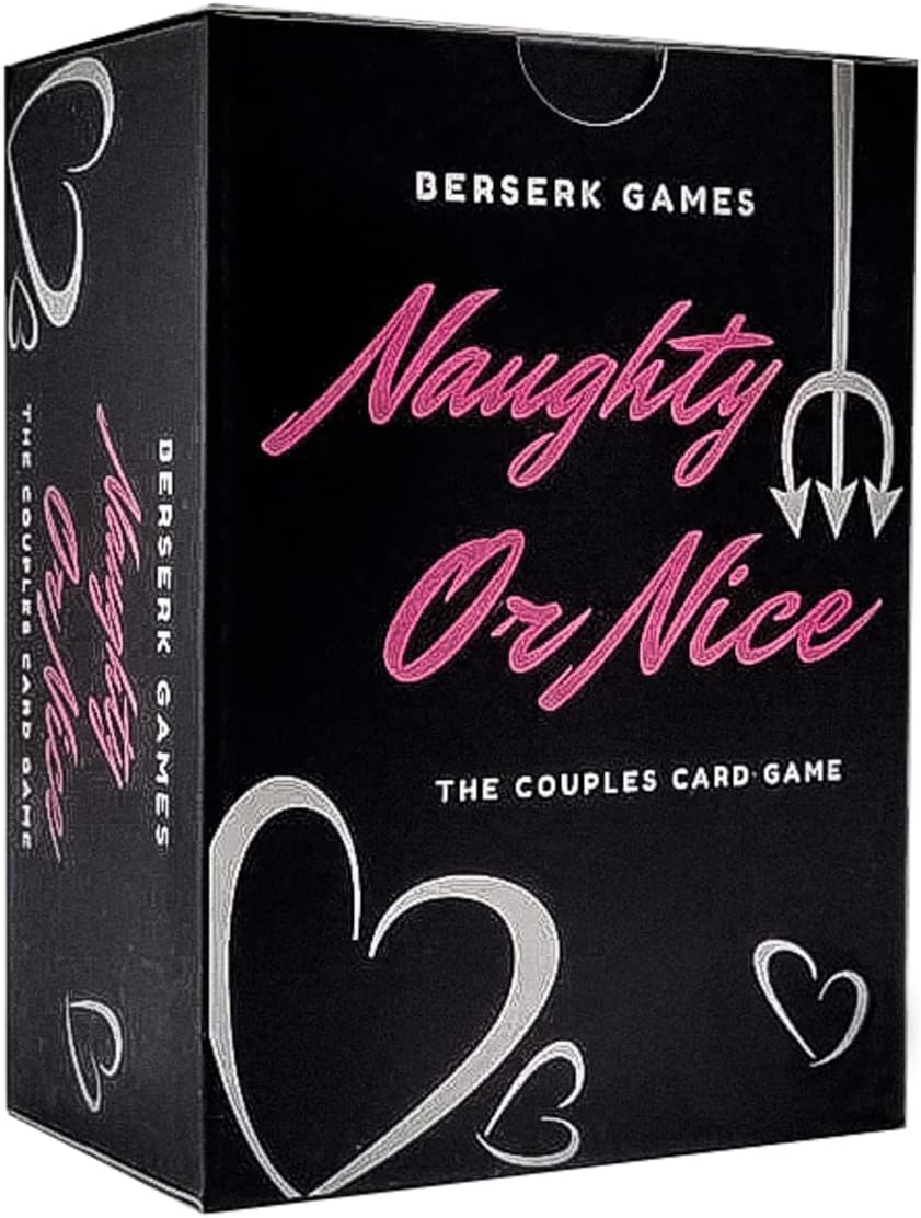 Naughty or Nice - Ultimate Couples Card Game | Fun Date Night Experience with Flirty Prompts & Romantic Challenges for Couples & Anniversary